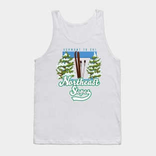 Northeast Slopes Vermont Ski logo Tank Top